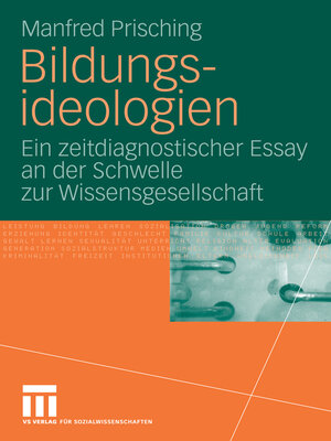 cover image of Bildungsideologien